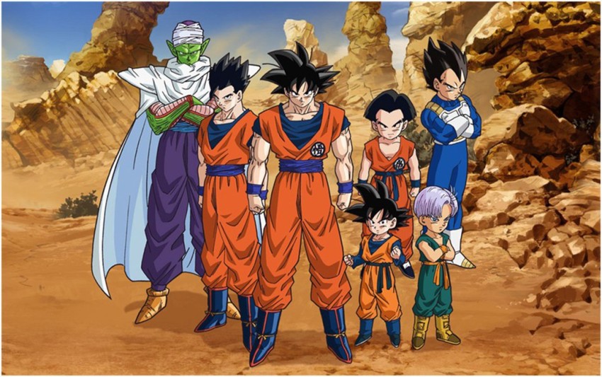 Dragon Ball Z Characters Poster