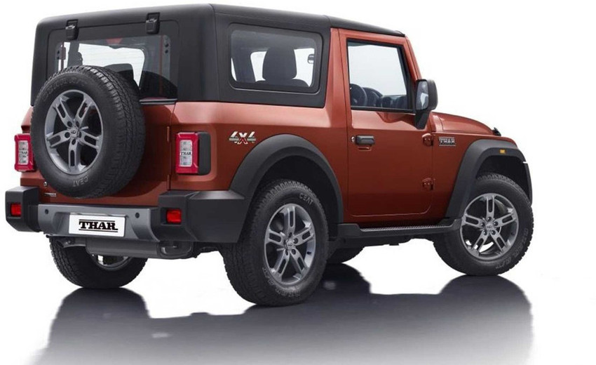 Mahindra THAR Modified Sports Car Matte Finish Poster Paper Print