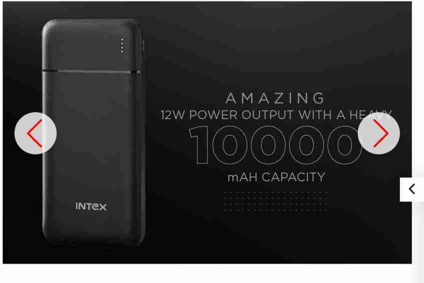 Intex 10000 mAh Power Bank Price in India - Buy Intex 10000 mAh Power Bank  online at