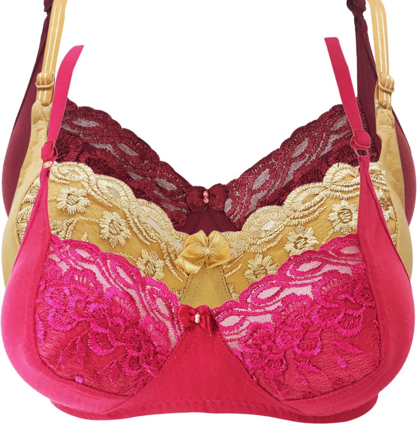 X-WELL Women Full Coverage Non Padded Bra - Buy X-WELL Women Full Coverage  Non Padded Bra Online at Best Prices in India