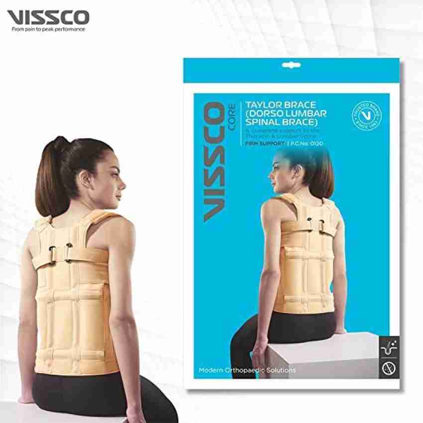 VISSCO Dorso Lumbar Spinal Brace 0120 Back / Lumbar Support - Buy VISSCO Dorso  Lumbar Spinal Brace 0120 Back / Lumbar Support Online at Best Prices in  India - Sports & Fitness
