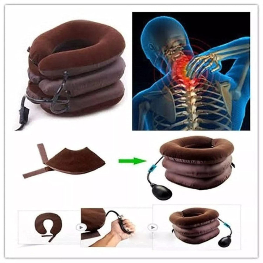 LEADWORT Cervical Pillow For Neck Pain Relief Spine Back Traction