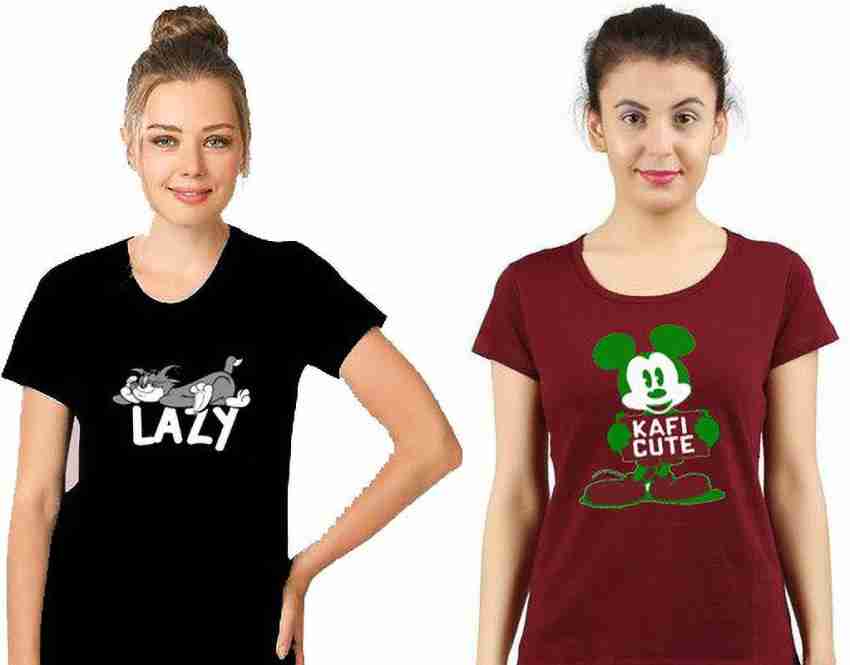 Kafi Cute T-shirts for Girls