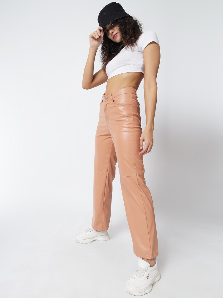 KOTTY Regular Fit Women Beige Trousers - Buy KOTTY Regular Fit Women Beige  Trousers Online at Best Prices in India