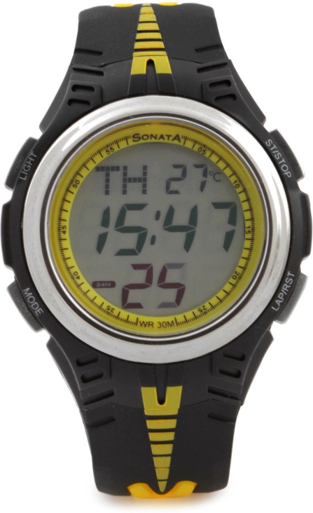 SONATA Digital Watch For Men Buy SONATA Digital Watch For