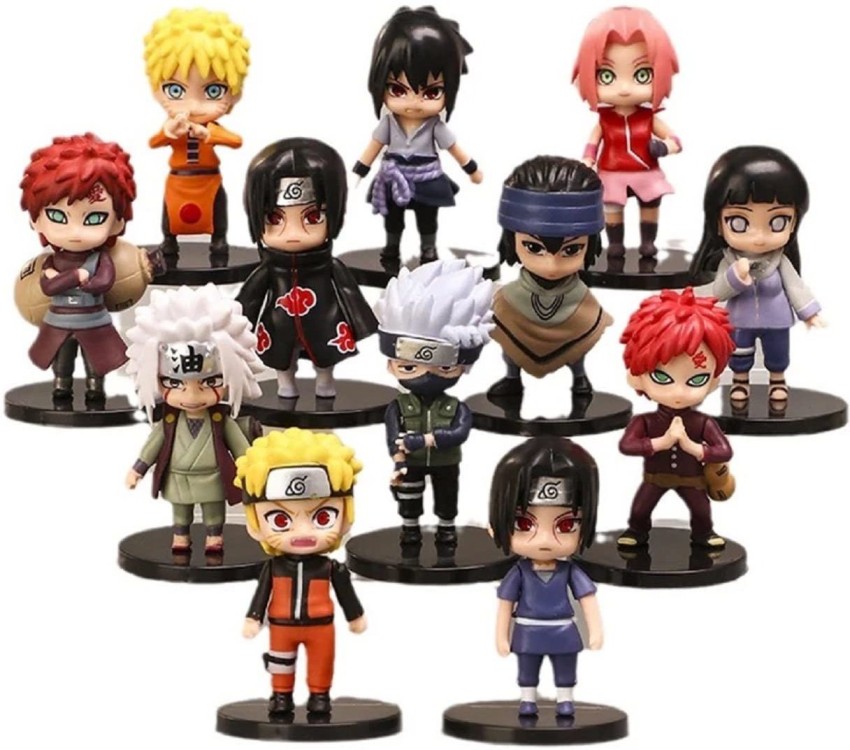 Buy AUGEN Naruto Set of 6 H Action Figure Limited Edition for Car  Dashboard, Decoration, Cake, Office Desk & Study Table (18cm)(Pack of 6)  Online at Low Prices in India 