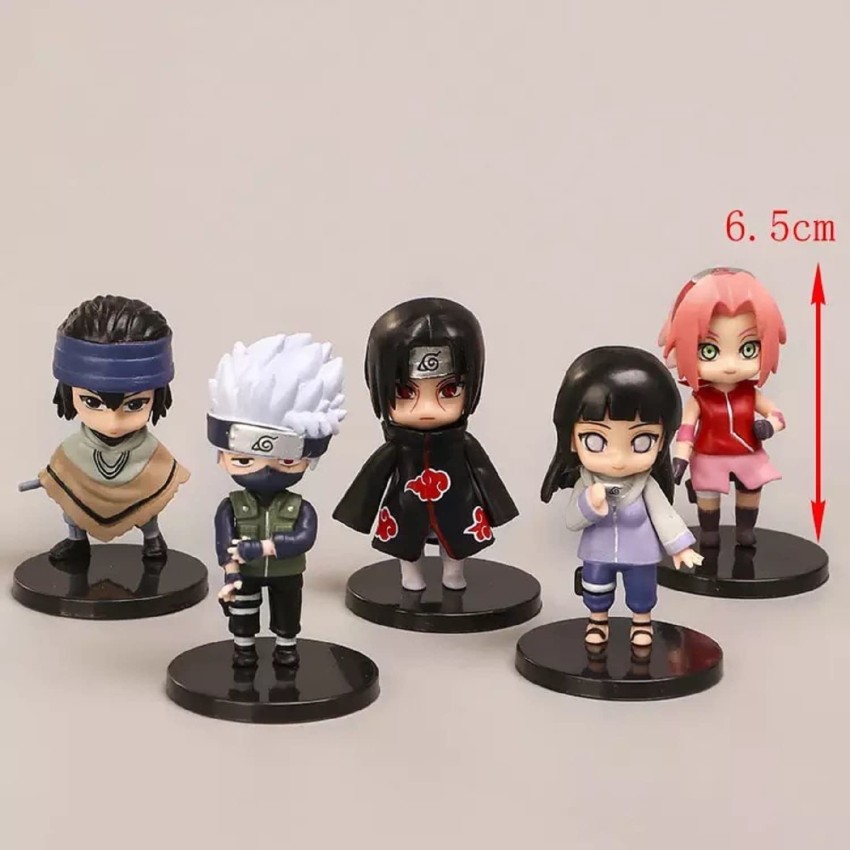 Buy AUGEN Naruto Set of 6 H Action Figure Limited Edition for Car  Dashboard, Decoration, Cake, Office Desk & Study Table (18cm)(Pack of 6)  Online at Low Prices in India 