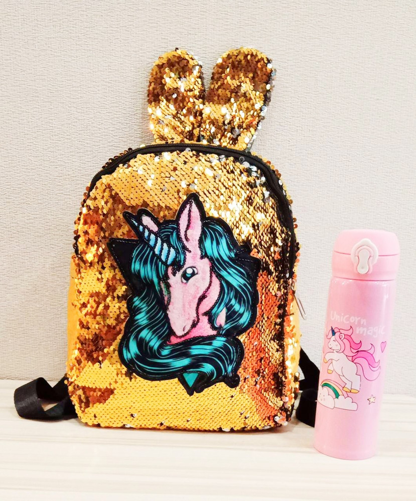 Sequin unicorn backpack sale