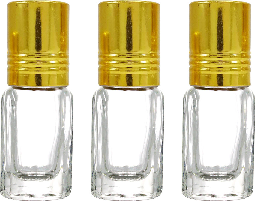 nsb herbals Empty Clear Glass Roll On Bottles for Essential Oil