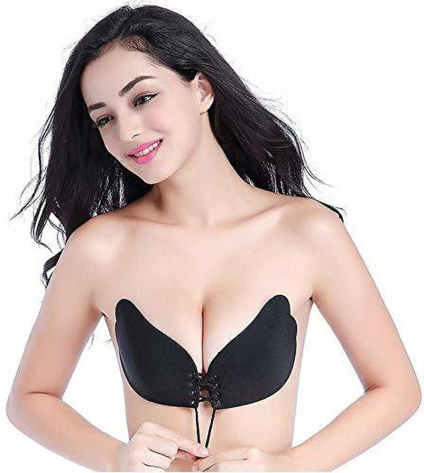 Dicasser 3 Pair Push up Adhesive Bra Invisible Strapless Reusable