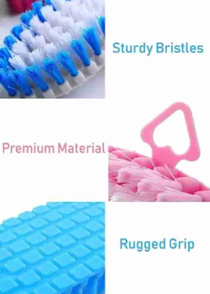 Flexible Plastic Cleaning Brush For Home, Kitchen And Bathroom