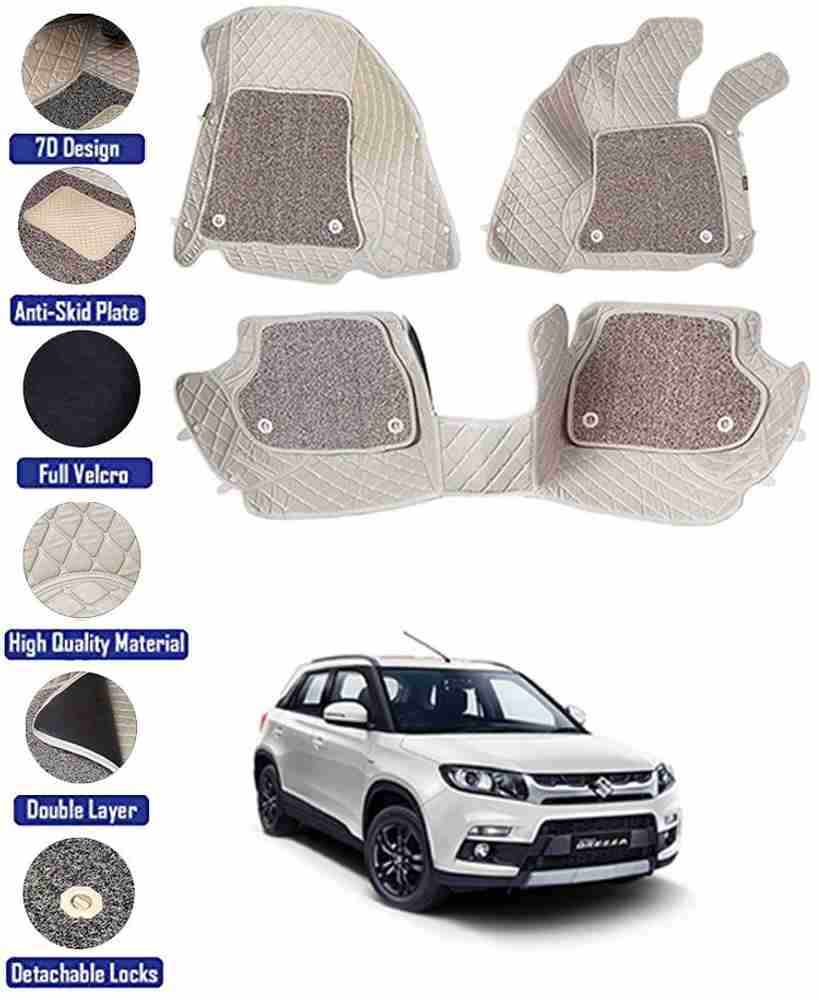 RKPSP Leatherite 7D Mat For Maruti Suzuki Vitara Brezza Price in India Buy RKPSP Leatherite 7D Mat For Maruti Suzuki Vitara Brezza online at Flipkart