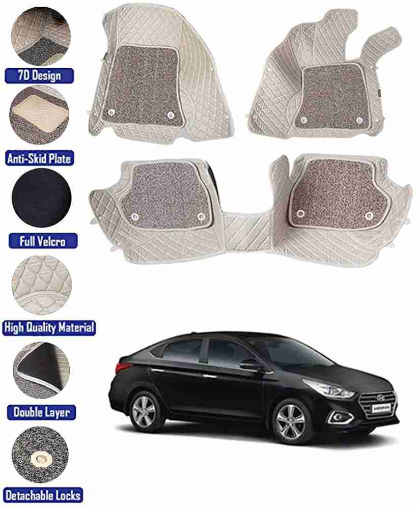 Hyundai verna outlet floor mats