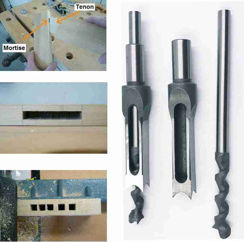 Square hole shop cutter wood