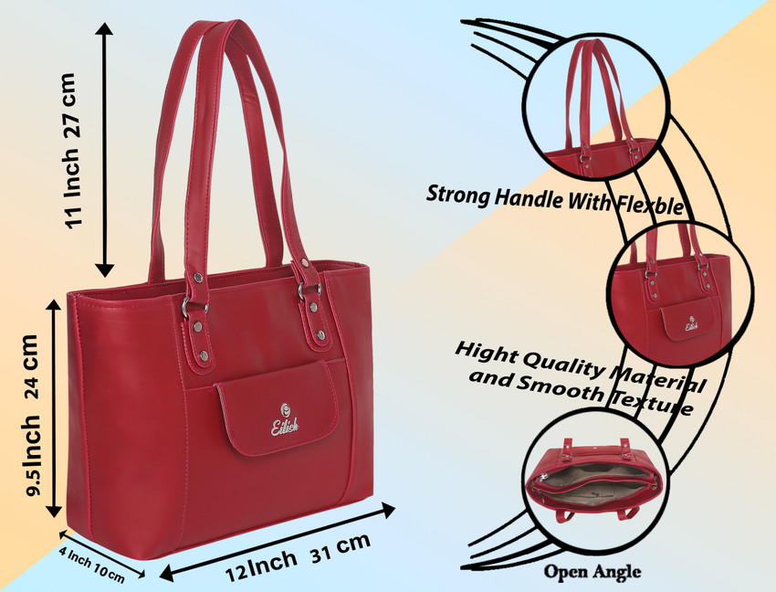 Buy Eilish Women Maroon Shoulder Bag Burgundy Online Best Price