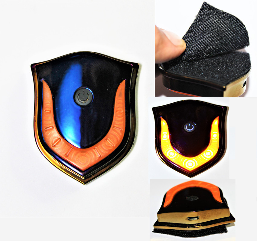 Indicator hot sale bike helmet