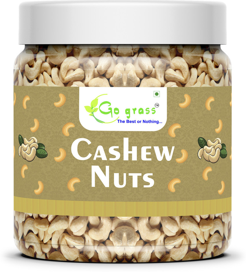 GO GRASS Premium W320 Cashew 100 Natural Handpicked Raw Cashew