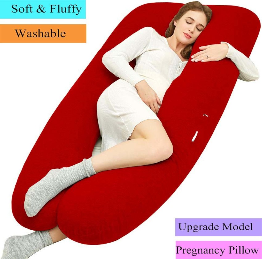 Linenovation Microfibre Solid Pregnancy Pillow Pack of 1 - Buy Linenovation  Microfibre Solid Pregnancy Pillow Pack of 1 Online at Best Price in India