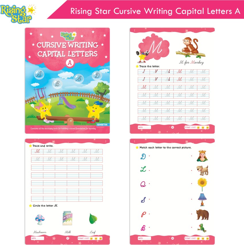 Rising Star Preschool Learning Book Nursery Kit A - Shethbooks