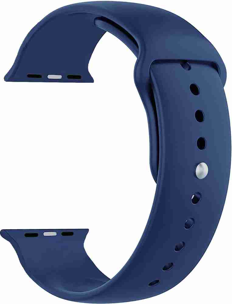 ACM Sliding Watch Strap Belt for Apple Watch Series 7 Mkhr3hn A 41mm Dark Blue Smart Watch Strap Price in India Buy ACM Sliding Watch Strap Belt for Apple Watch Series 7