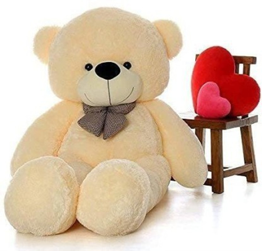 Cutepie Super Soft Teddy Bear Cream Color 2.5 Feet 76 cm