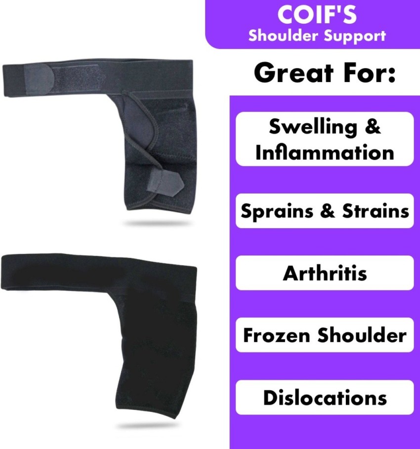 FoxGlow Hand Fit Suit Shoulder Brace for Torn Rotator Cuff