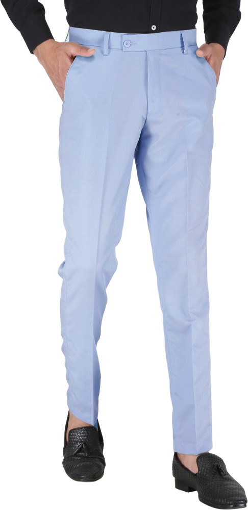 Buy SKYBLUE Trousers  Pants for Men by Haul Chic Online  Ajiocom