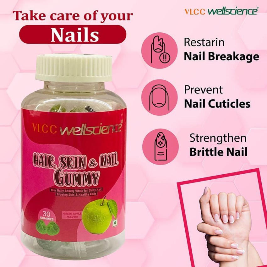 Hair Skin Nail Gummies, Pack Of 30 at Rs 350/bottle in Surat | ID:  26084508355