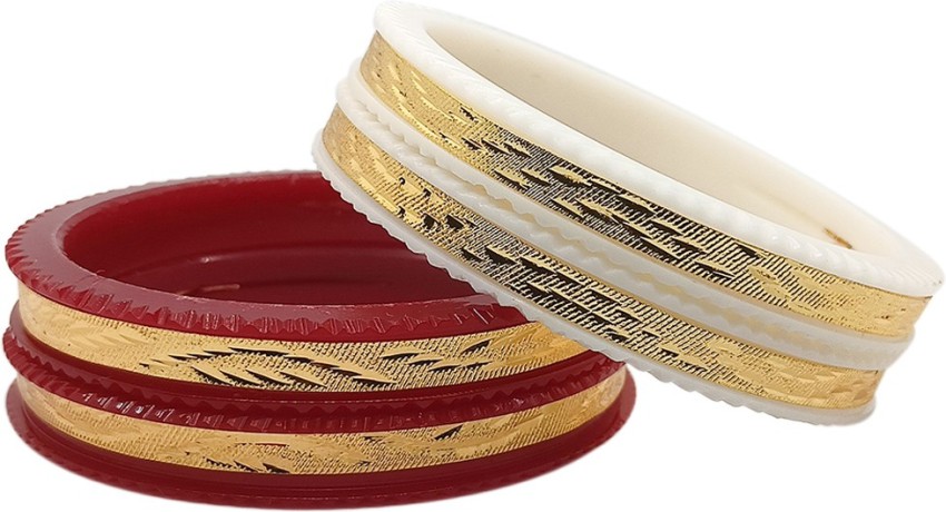 Gold plated plastic on sale bangles