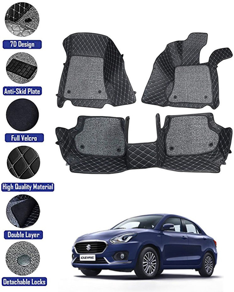 RKPSP Leatherite 7D Mat For Maruti Suzuki Swift Dzire