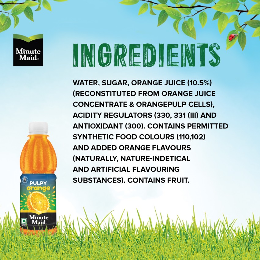 Minute maid orange juice nutrition outlet facts