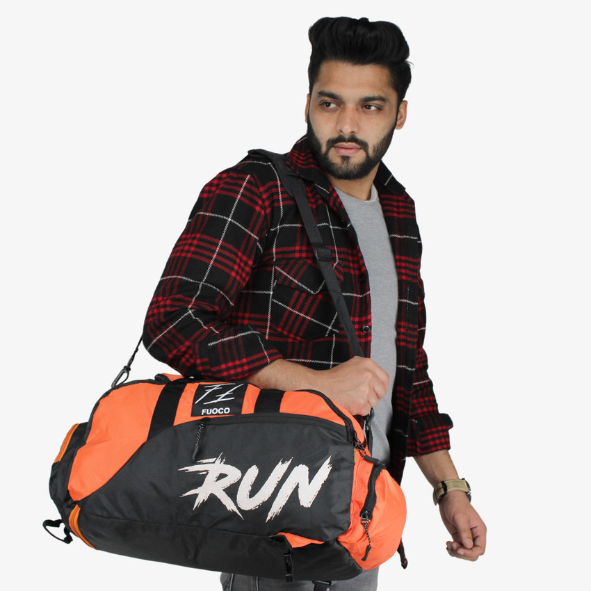 Orange gym clearance bag