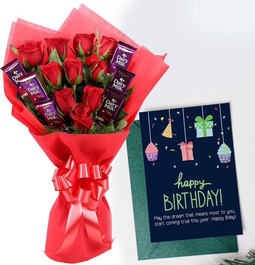 OddClick birthday gifts for girls lovers chocolate flower bouquet buckeye  Paper Gift Box Price in India - Buy OddClick birthday gifts for girls  lovers chocolate flower bouquet buckeye Paper Gift Box online