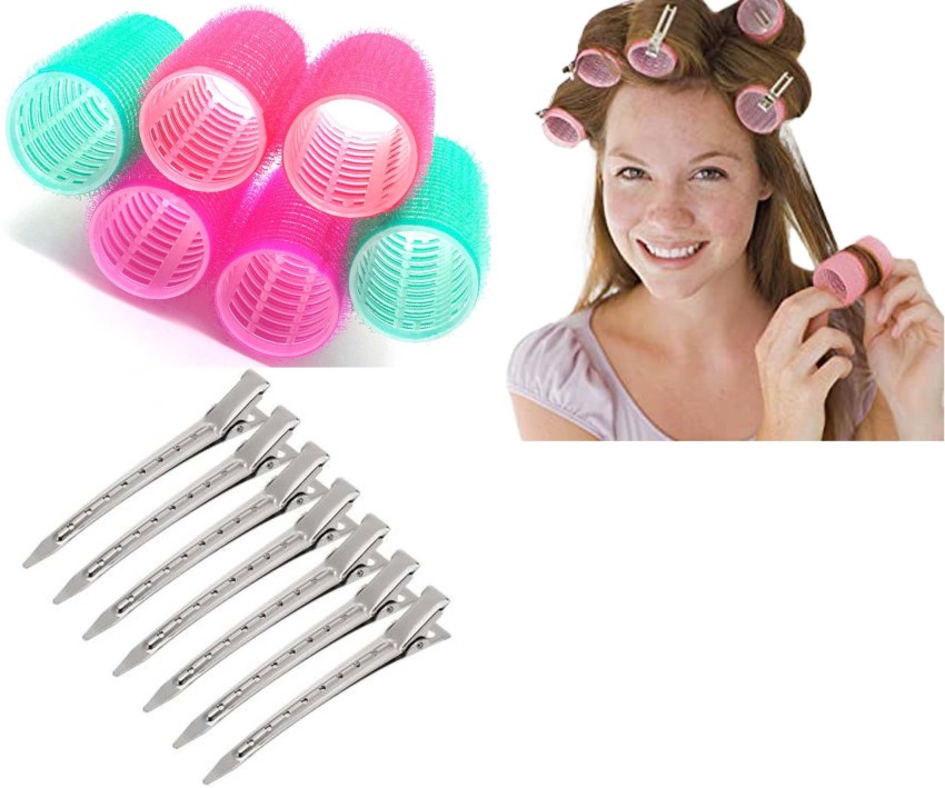 Hair rollers and clearance clips