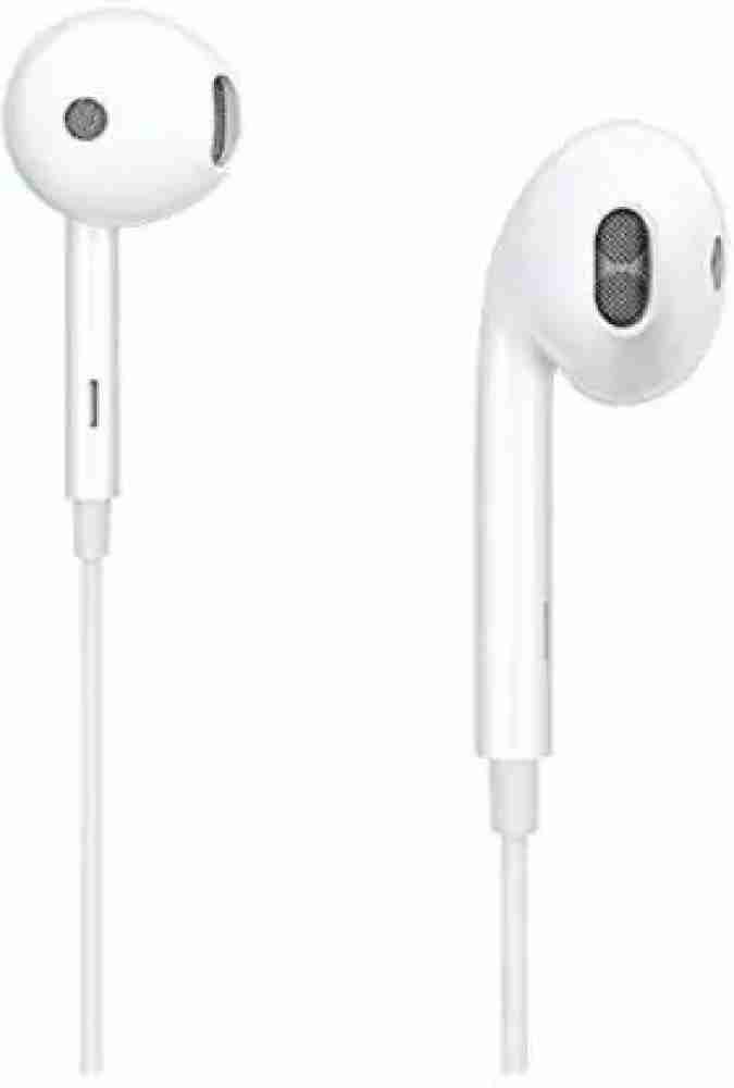 vivo Headphone Earphone Wired Headset White In the Ear Wired