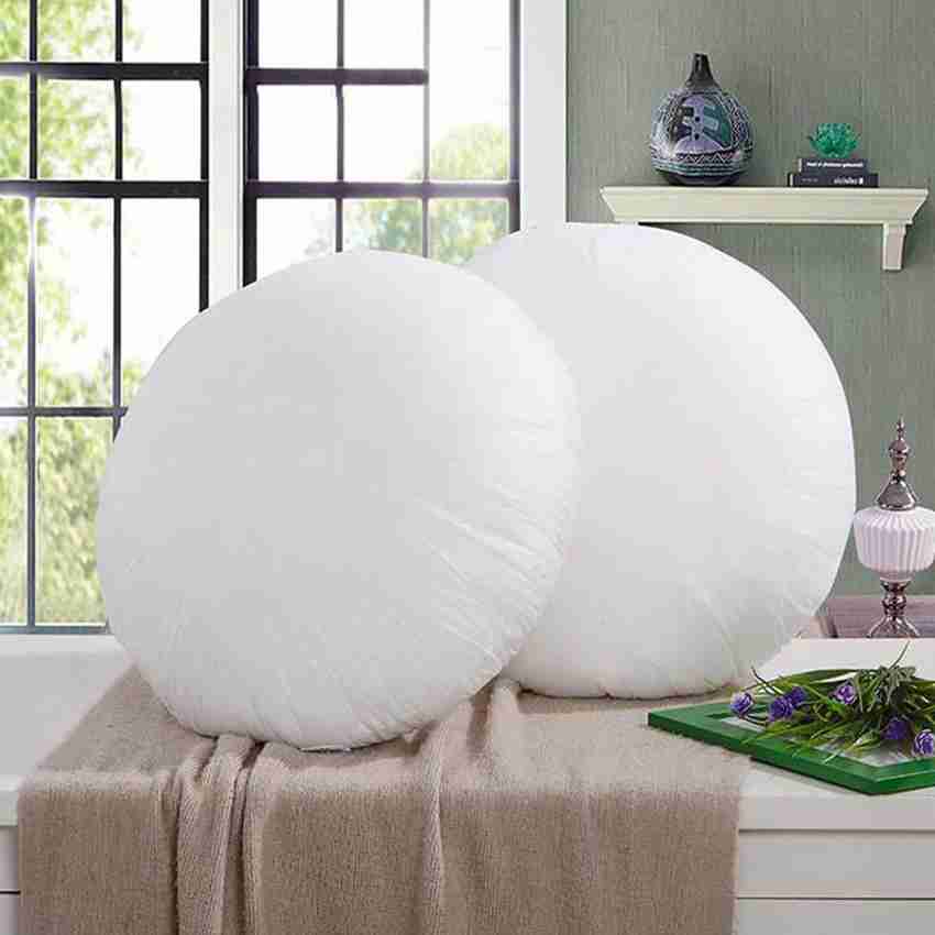 Anita Corporation Microfiber Round Cushions Sofa Fiber Pillows