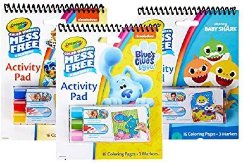 Crayola Color Wonder Mess Free Blues Clues and You Coloring Set