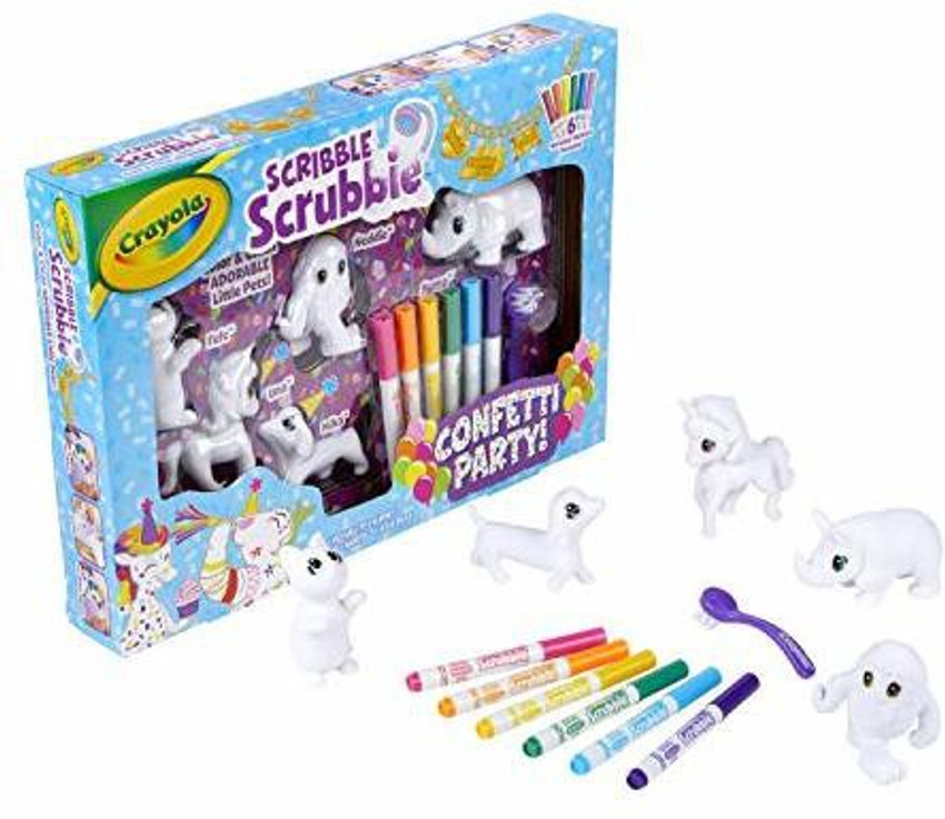 Scribble Scrubbie Pets,1 count, Crayola.com