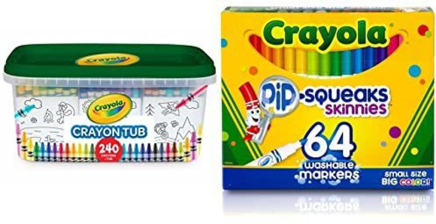 CRAYOLA 240 Crayons, Bulk Crayon Set, 2 of Each Color, Gift for
