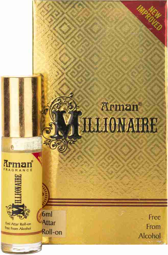 Arman Millionaire Attar Roll on Perfume Alcohol Free Premium