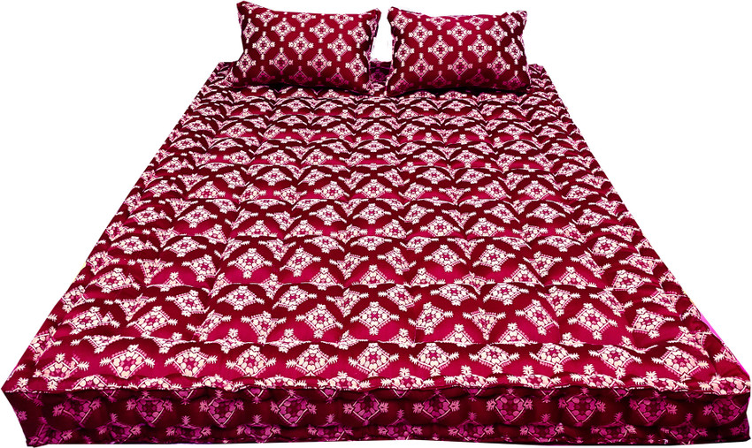 flamo Organic Ilavam Panju Silk Cotton Kapok Double Cot 6 x 4 feet