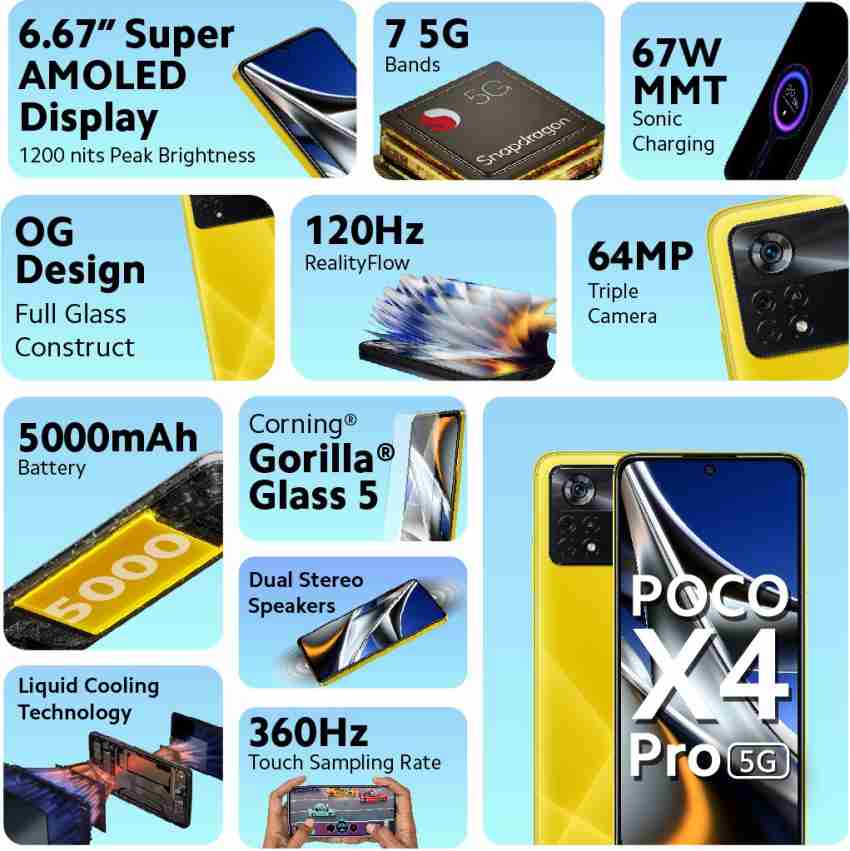Celular Xiaomi Poco X4 Pro 5g 6gb + 128gb L.blue