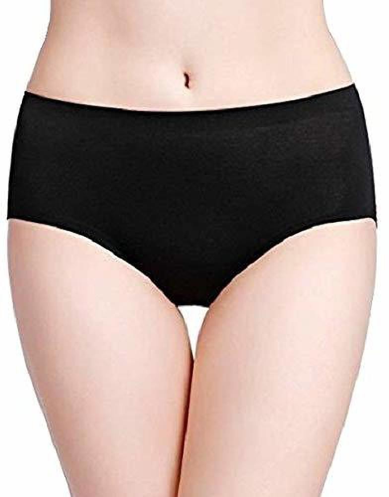 Clovia Women's Pack of 2 Mid Waist Seamless Laser-Cut Hipster Panty in Red  & Black