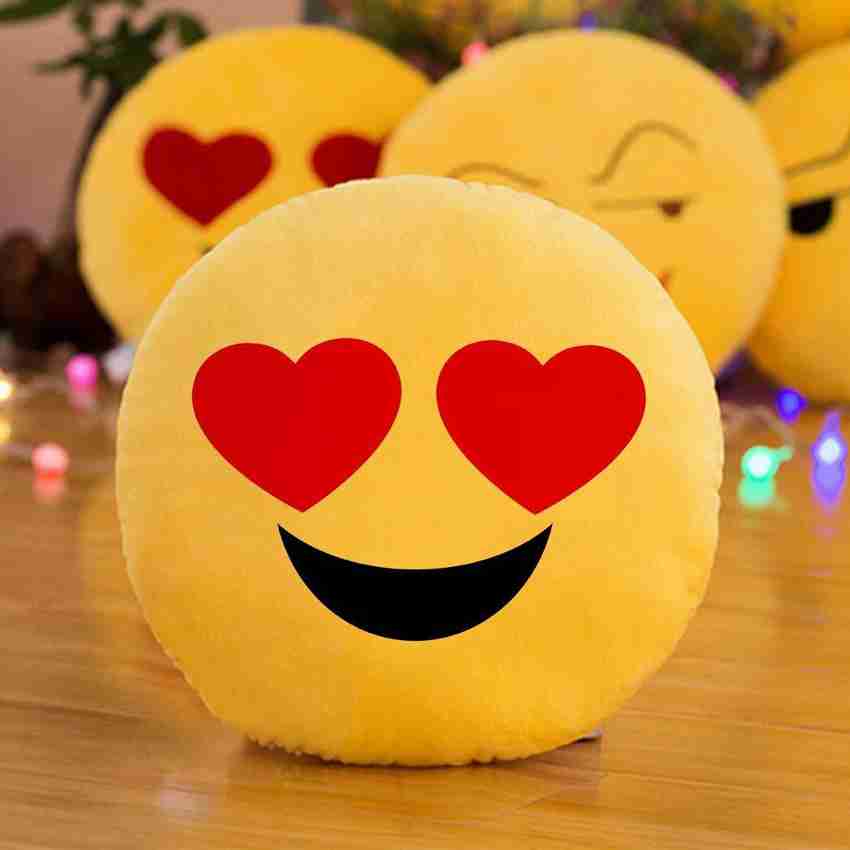 Emoji plush pillow top