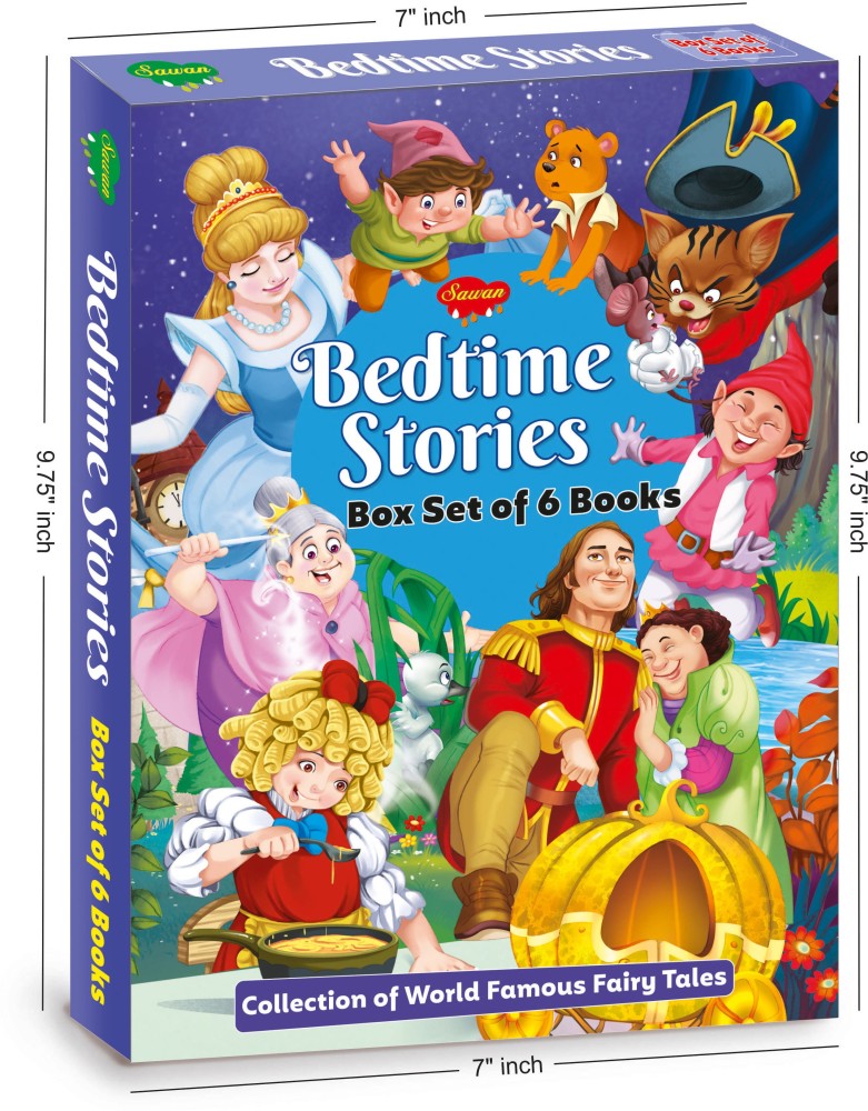 Bedtime Stories Box Set Collection Of World Famous Fairy Tales Set Of  Books Fairy Tales Box: Buy Bedtime Stories Box Set Collection Of World  Famous Fairy Tales