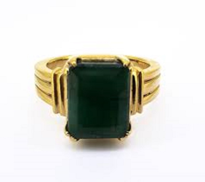 Copper clearance emerald ring