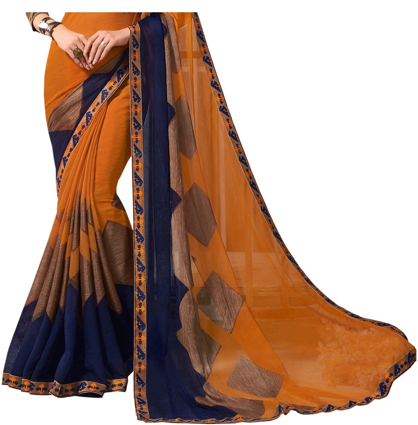 Georgette Printed Daily Wear Sarees with Blouse Piece, Saree Length: 6 m at  Rs 1385 in Surat