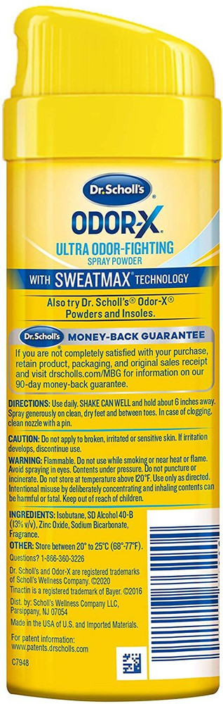 Dr scholl's odor destroyer top