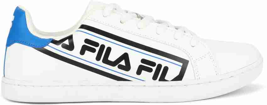 Fila white deals and gold sneakers