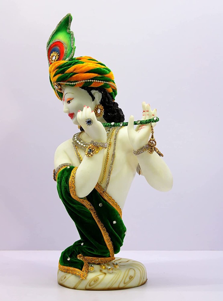 eSplanade - Lord Krishna Kishan Gopal Murti Idol Statue Sculpture - Brass -  29 - Multicolour : : Home